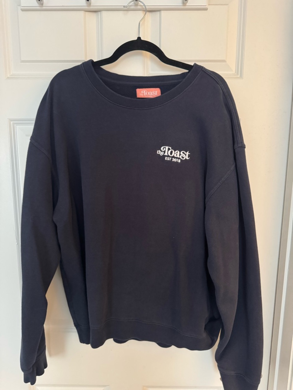 The Toast Navy Crewneck Sweatshirt